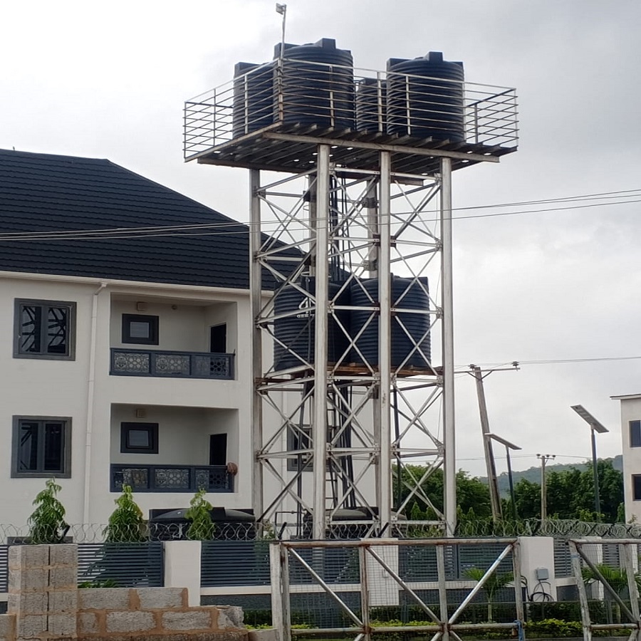 tall building tank construction