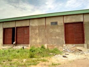 warehouse constructed