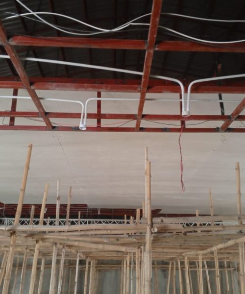 warehouse iron roof
